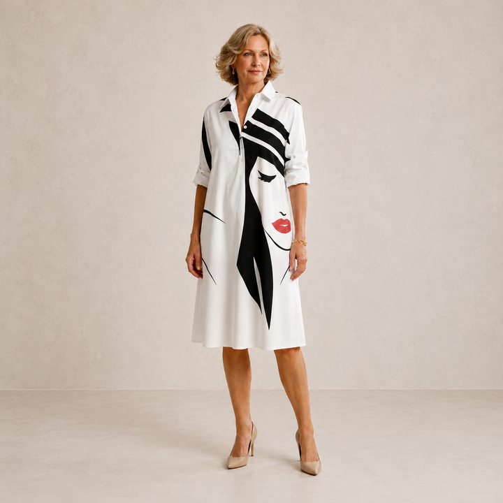BELLA | Elegant Midi Dress