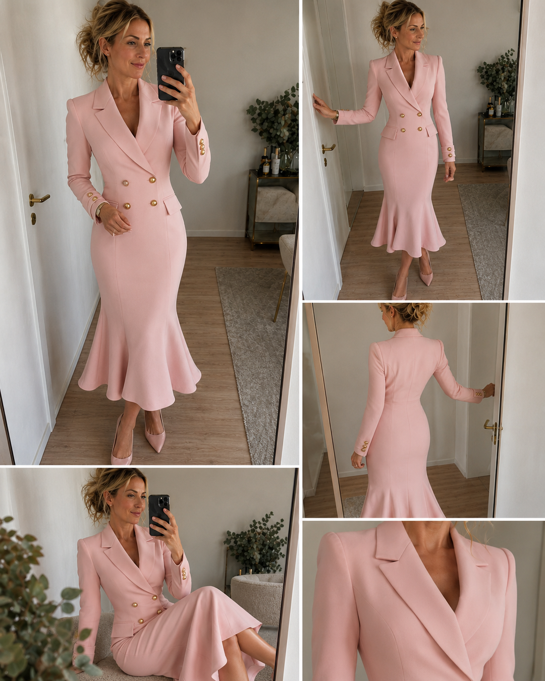 AMELIA | Elegant Midi Dress