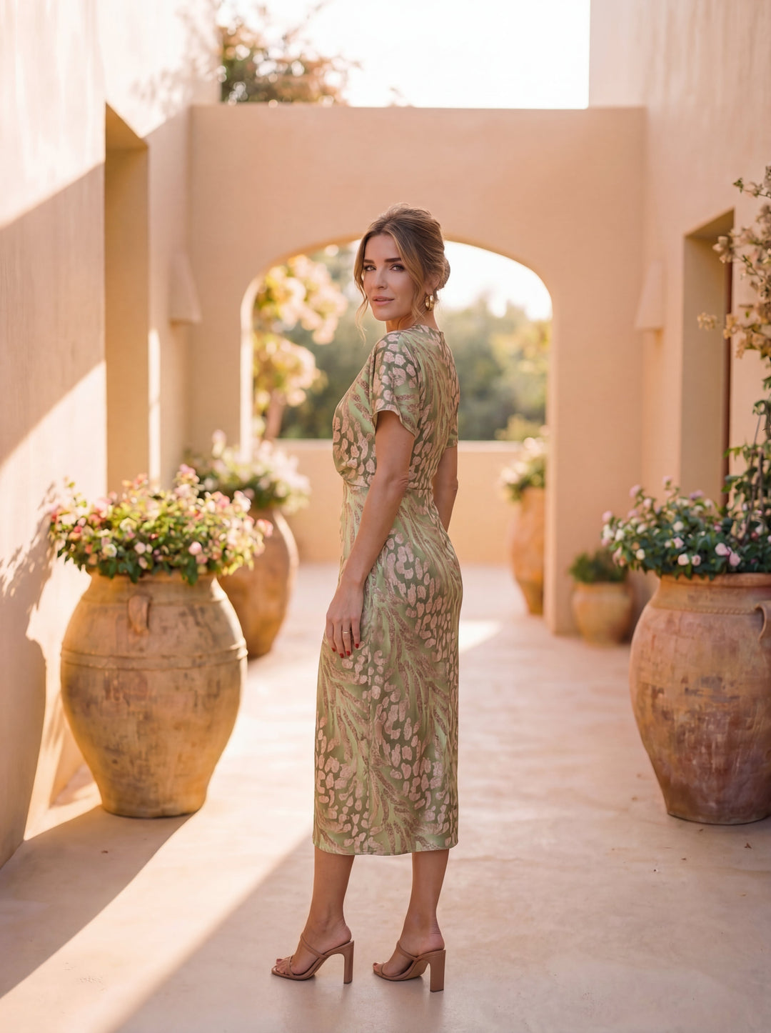 Antonella | Graceful Dress in Soft, Flowing Fabric