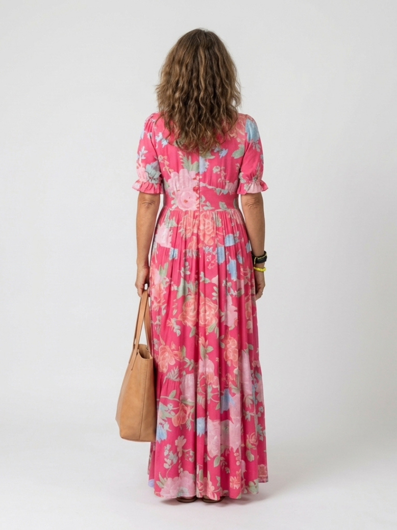 Carolyn | Floral Grace Maxi Dress