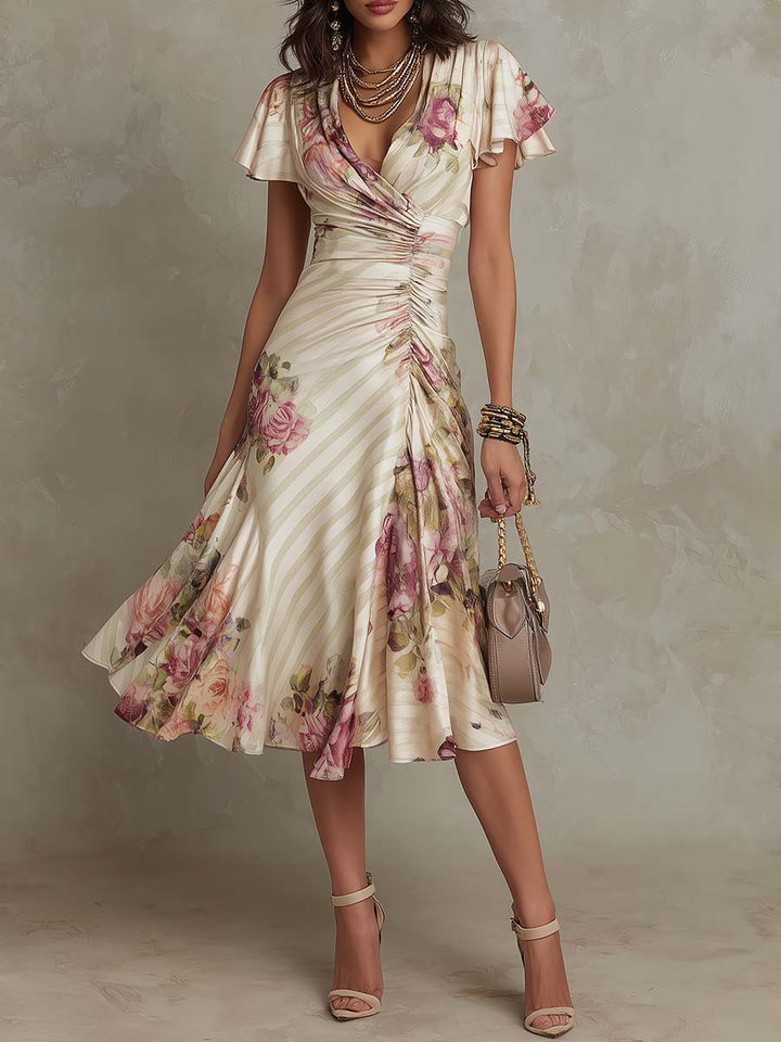 MARGARET | Elegant Midi Dress