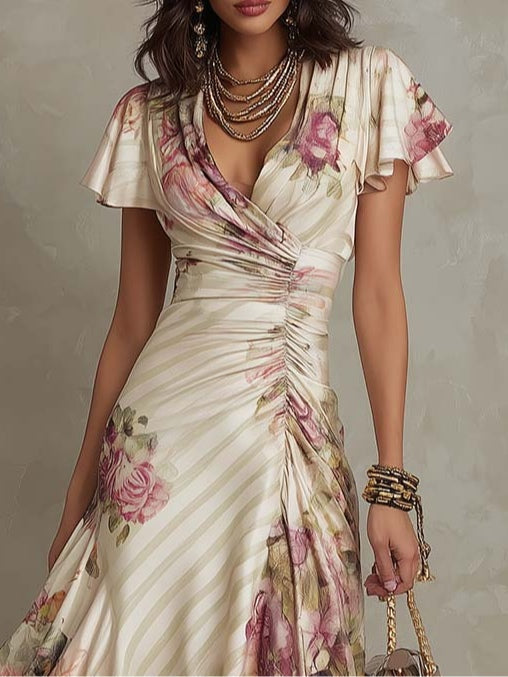 MARGARET | Elegant Midi Dress