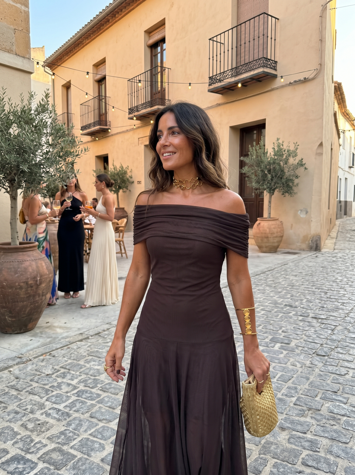 Brielle | Elegant One-Shoulder Maxi Dress