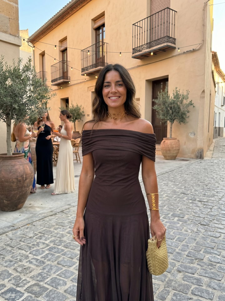 Brielle | Elegant One-Shoulder Maxi Dress