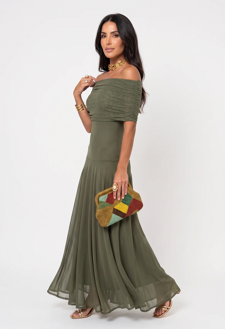 Brielle | Elegant One-Shoulder Maxi Dress