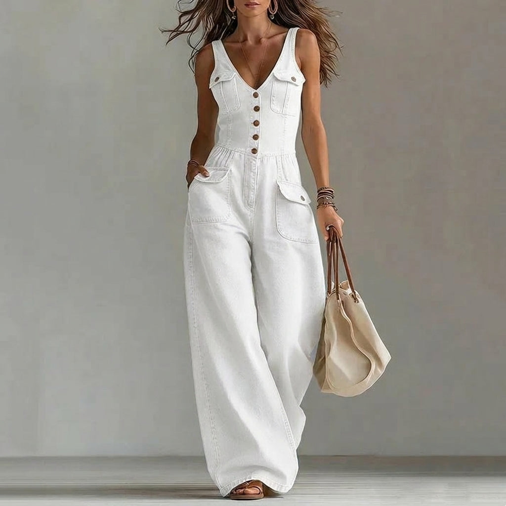 Céline | Vintage Denim Jumpsuit