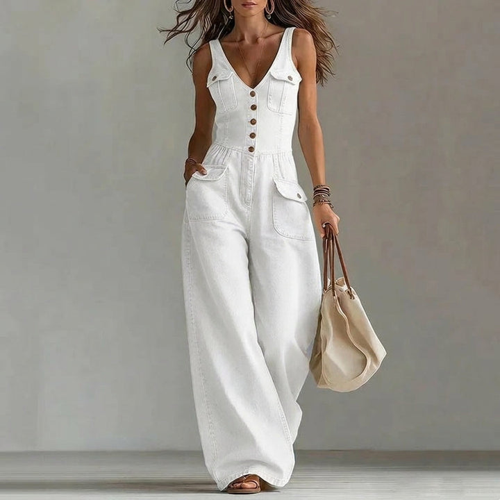 Céline | Vintage Denim Jumpsuit