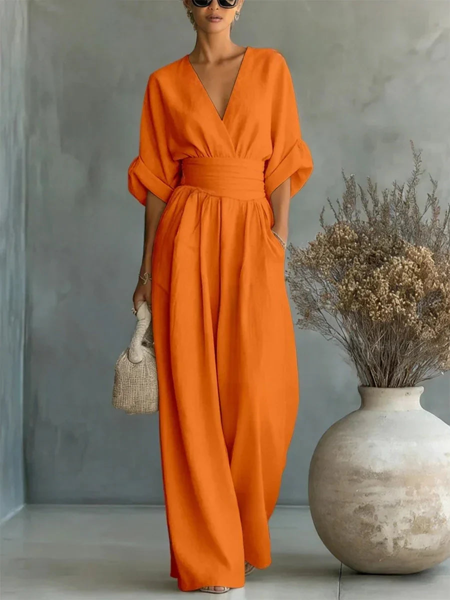 Evelyn | Graceful Flow Jumpsuit