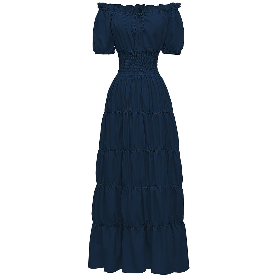 AIZA™ – Robe longue maxi-corset classique rétro