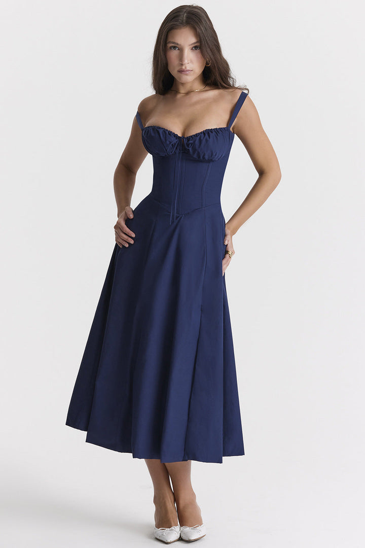 ELENA™ – Robe Corset Chic Coupe Paysanne