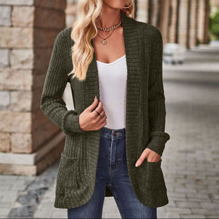 LUCILLE™ - Cardigan léger et douillet à manches longues et devant ouvert