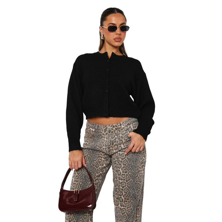 SHASA™ - Gilet court décontracté à manches longues