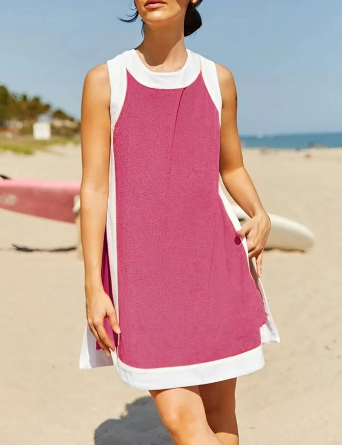 QUEENEE™ – Ensemble de détente chic sans manches avec pull et short