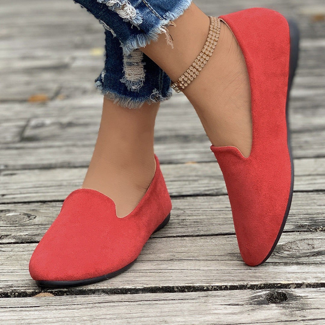 JANELLE™ – Ballerines décontractées confortables à bout pointu