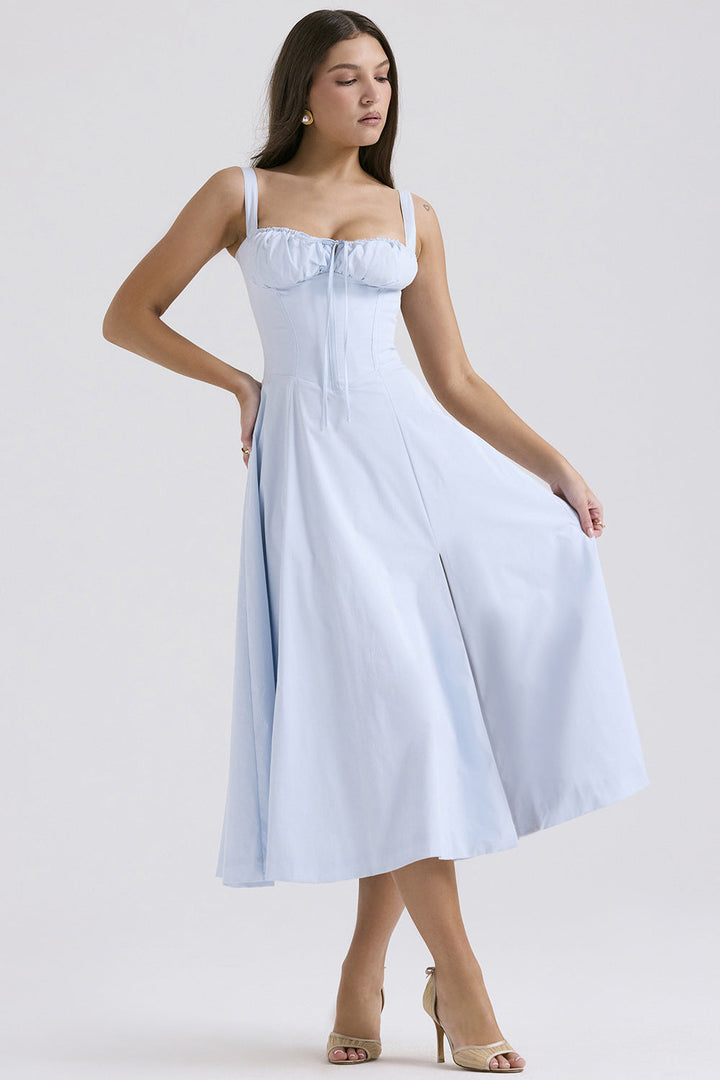 ELENA™ – Robe Corset Chic Coupe Paysanne