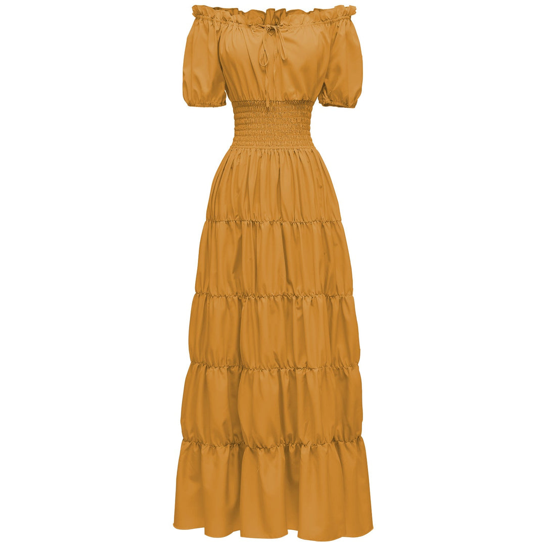 AIZA™ – Robe longue maxi-corset classique rétro