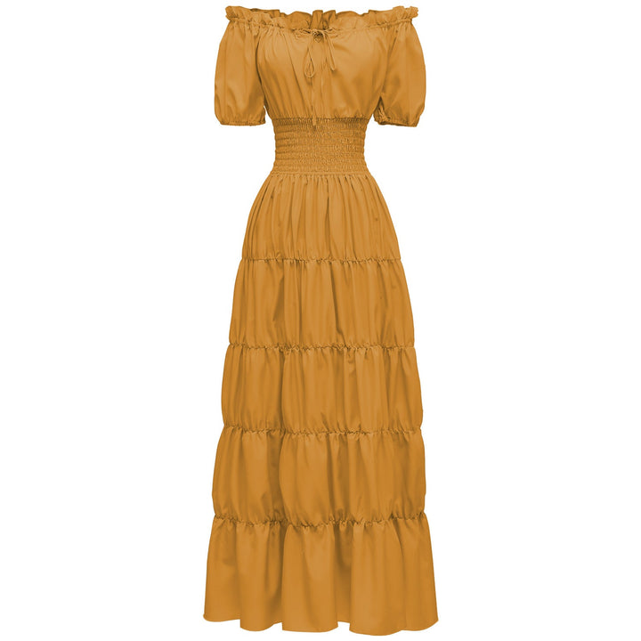 AIZA™ – Robe longue maxi-corset classique rétro