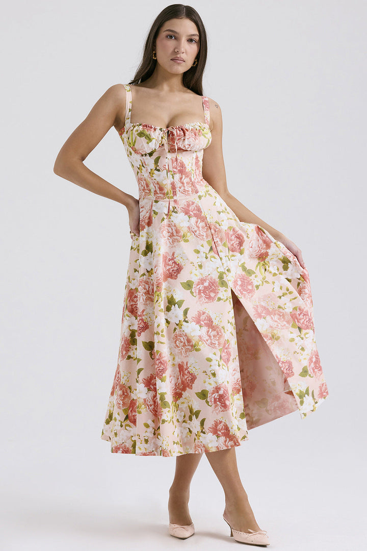 ELENA™ – Robe Corset Chic Coupe Paysanne