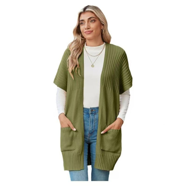 CASSAVA™ - Gilet léger en maille ouvert sur le devant
