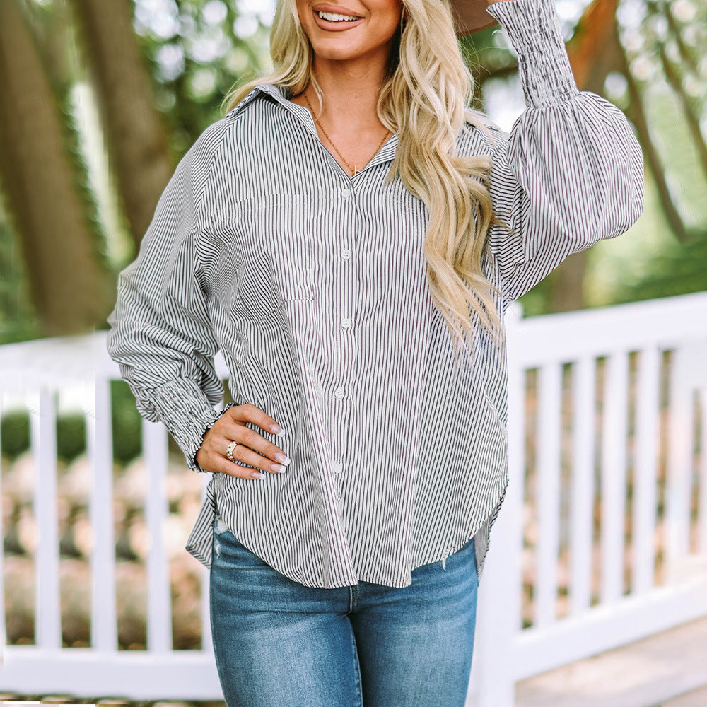 MAUDE™ – Chemise Coupe Décontractée Quotidienne