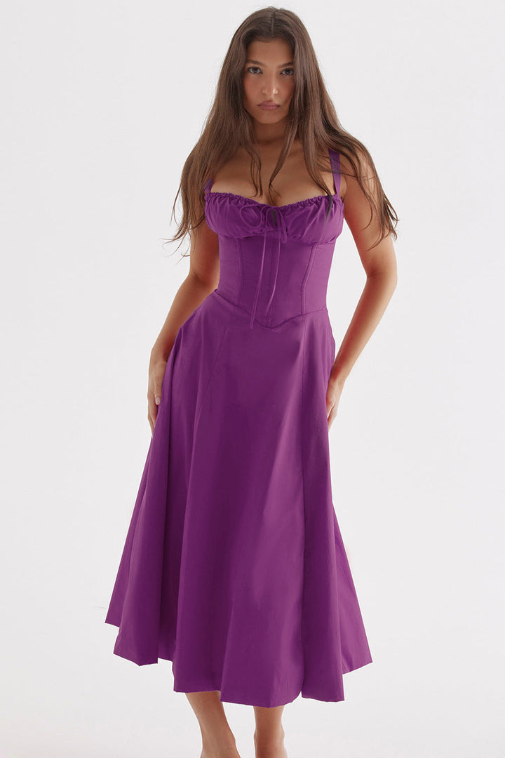 ELENA™ – Robe Corset Chic Coupe Paysanne