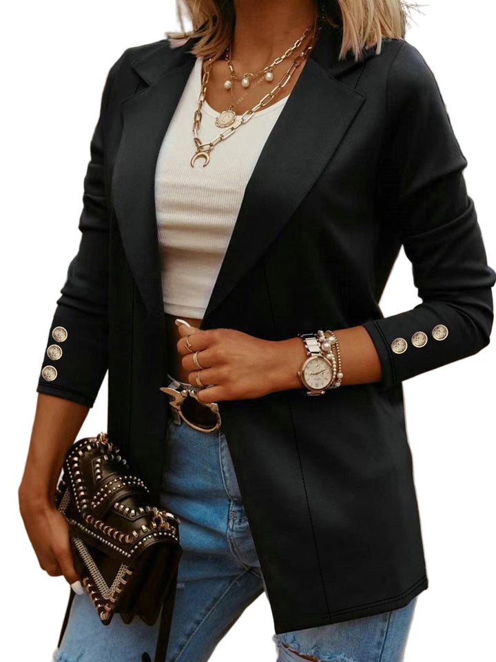 ODIN™ - Blazer long décontracté à devant ouvert