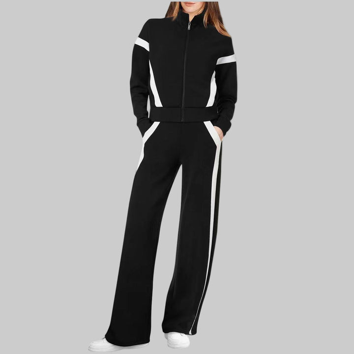 Ensemble décontracté haut à manches longues et pantalon de jogging QASU™