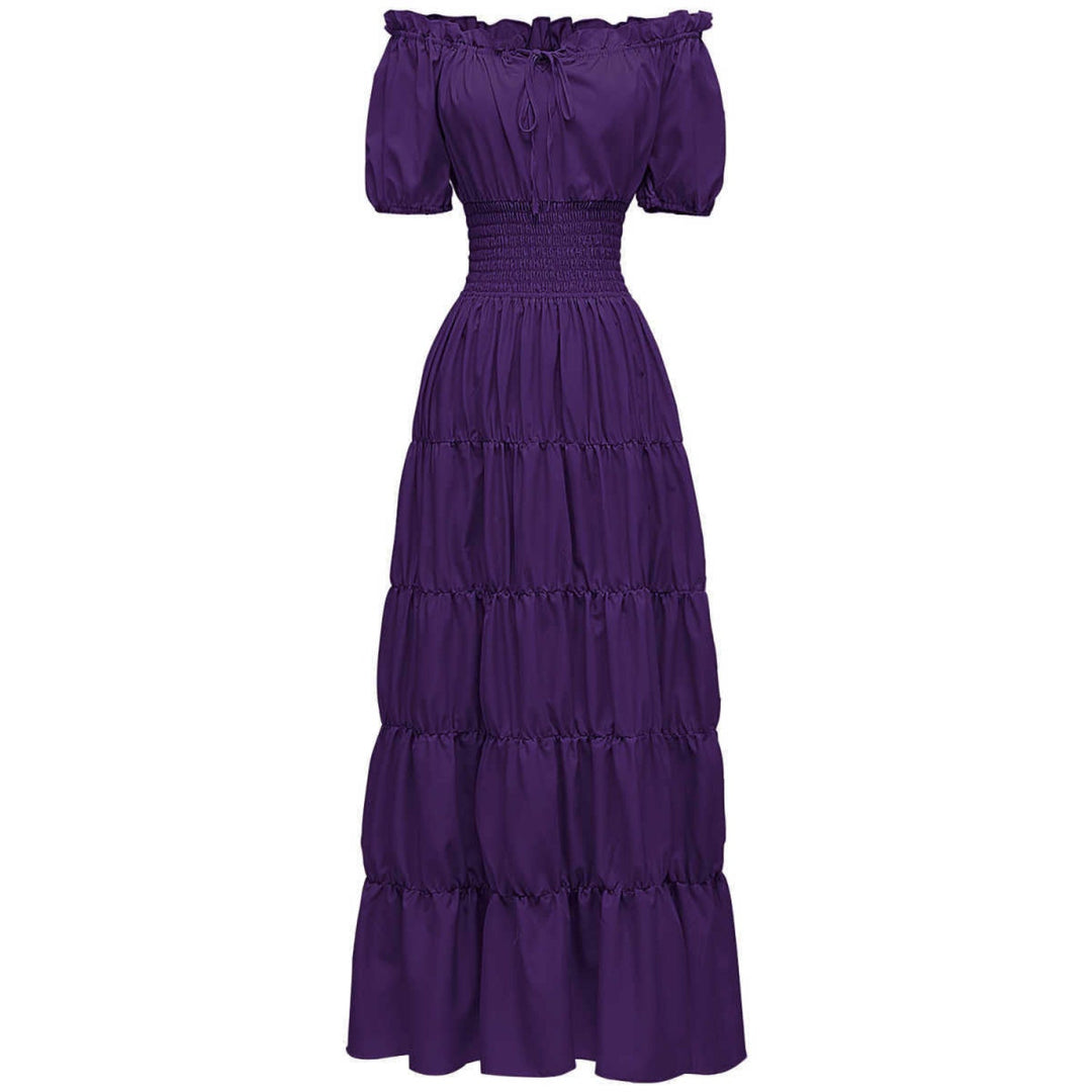 AIZA™ – Robe longue maxi-corset classique rétro