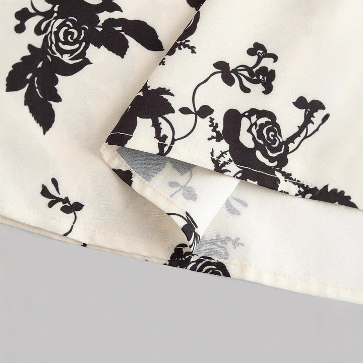 DAHLIANA™ - Robe d'été élégante à nouer sur les épaules
