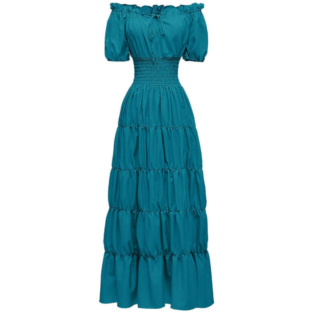 AIZA™ – Robe longue maxi-corset classique rétro