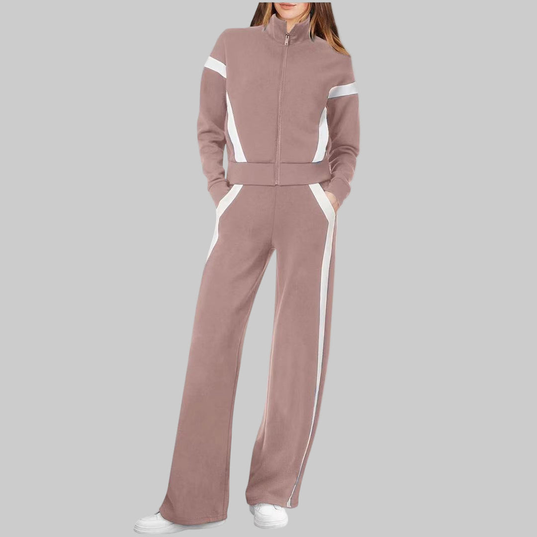 Ensemble décontracté haut à manches longues et pantalon de jogging QASU™