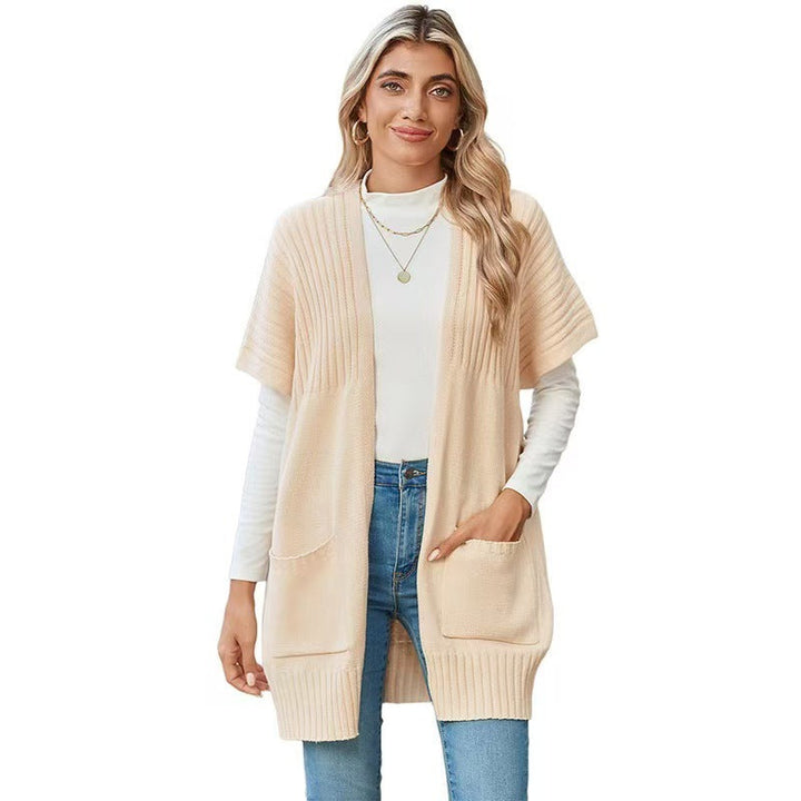 CASSAVA™ - Gilet léger en maille ouvert sur le devant