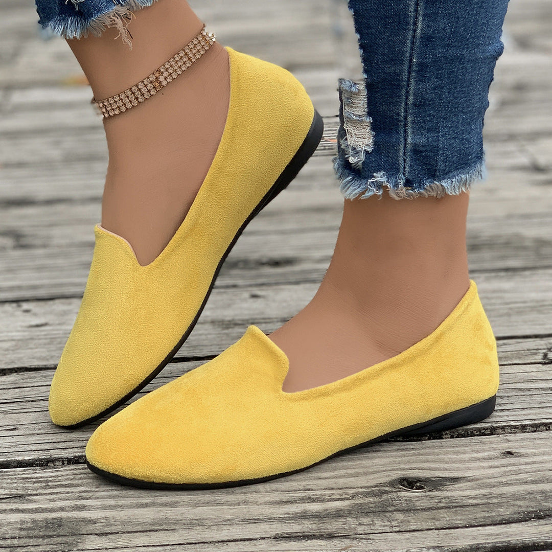 JANELLE™ – Ballerines décontractées confortables à bout pointu