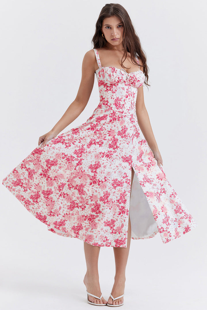 ELENA™ – Robe Corset Chic Coupe Paysanne