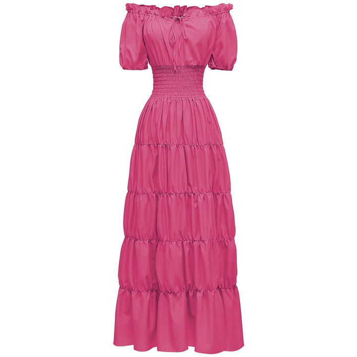 AIZA™ – Robe longue maxi-corset classique rétro