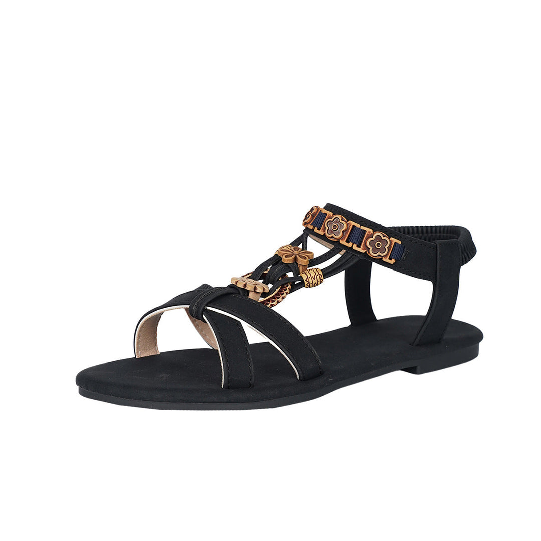 ZAVI™ – Sandales d'été plates chics à brides