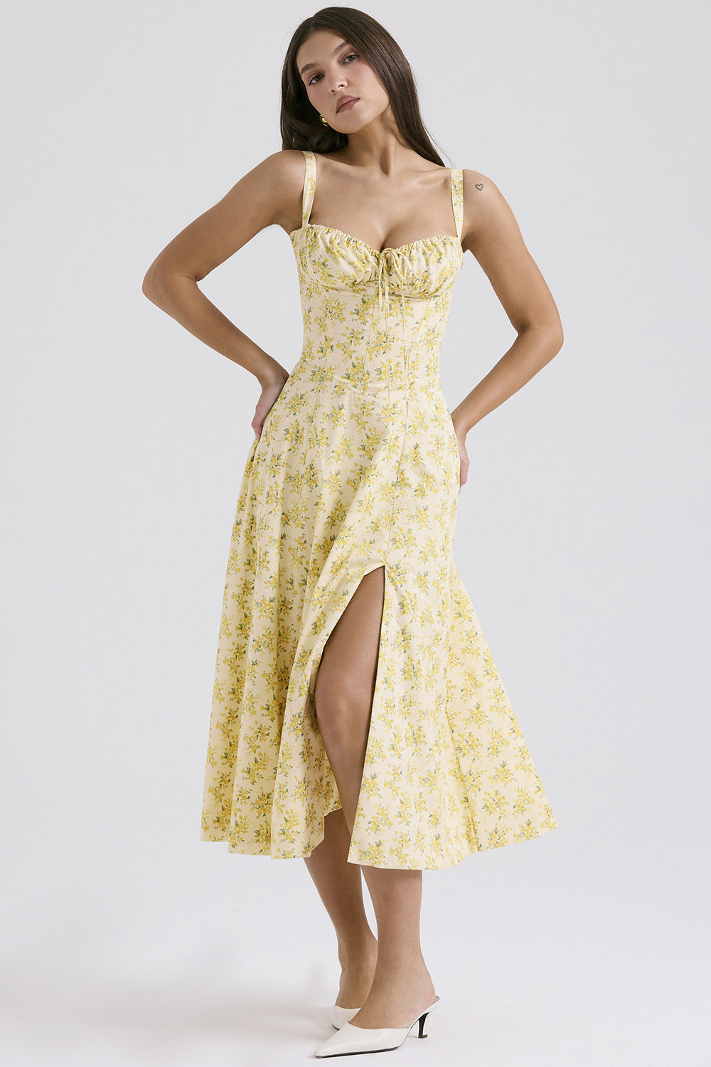 ELENA™ – Robe Corset Chic Coupe Paysanne