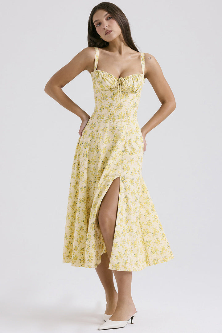ELENA™ – Robe Corset Chic Coupe Paysanne