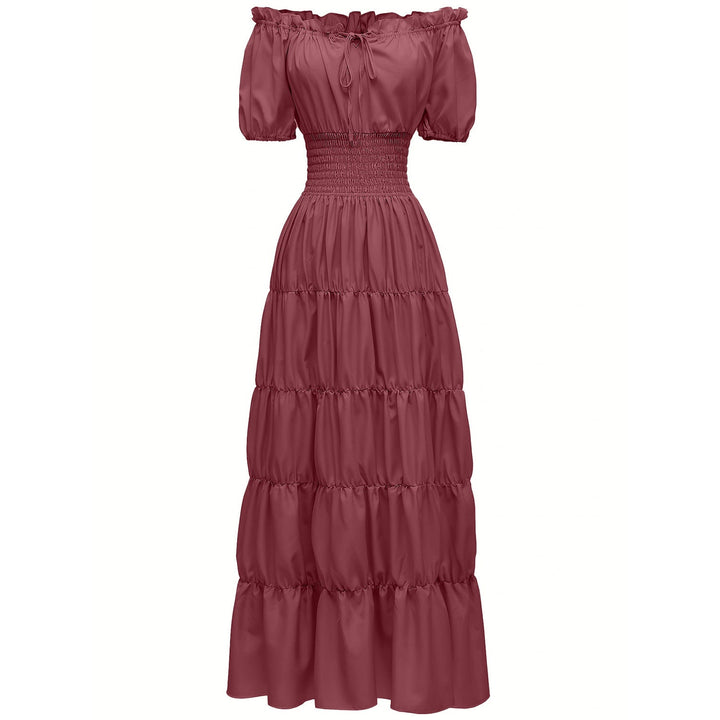 AIZA™ – Robe longue maxi-corset classique rétro