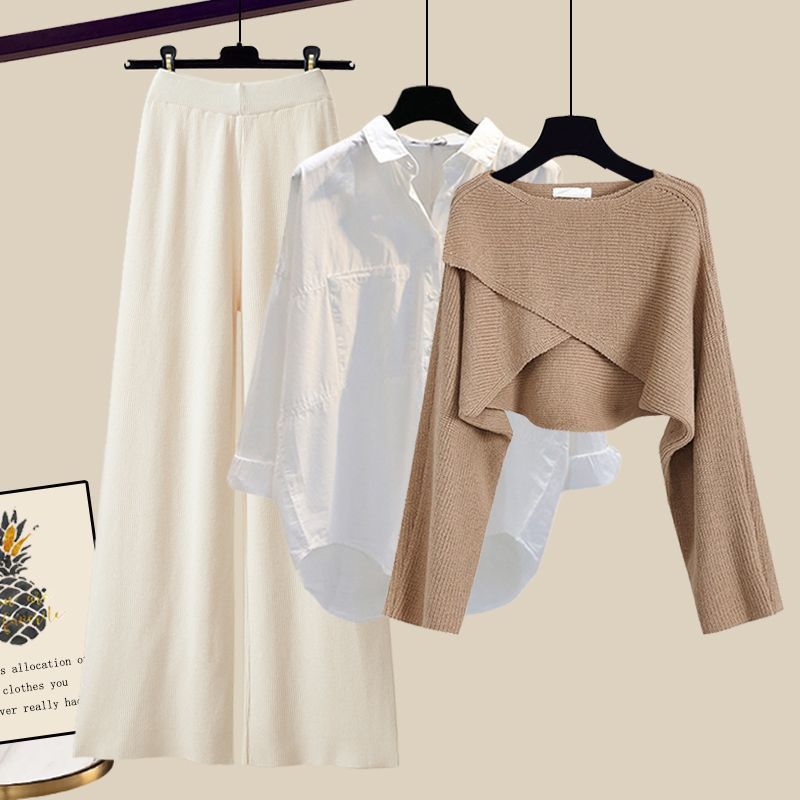 ISOBEL™ | Ensemble tricoté élégant trois pièces