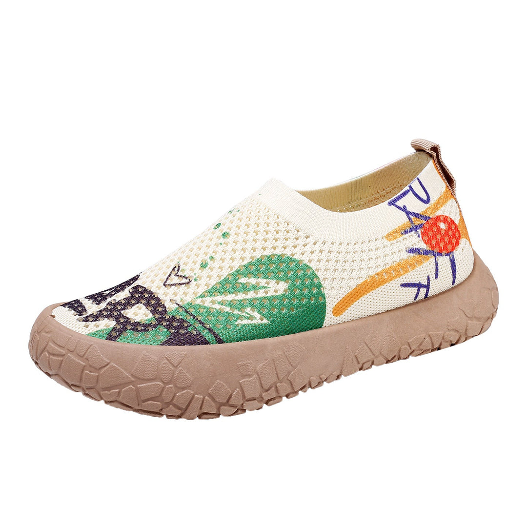 Joanne | Floral Comfort Slip-On Shoes