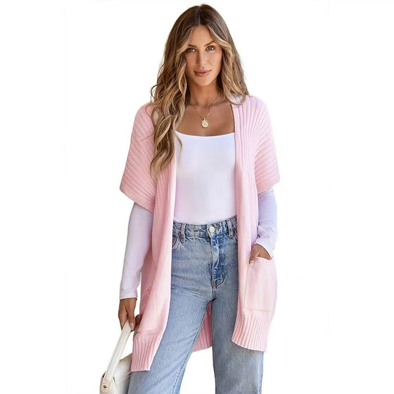 CASSAVA™ - Gilet léger en maille ouvert sur le devant