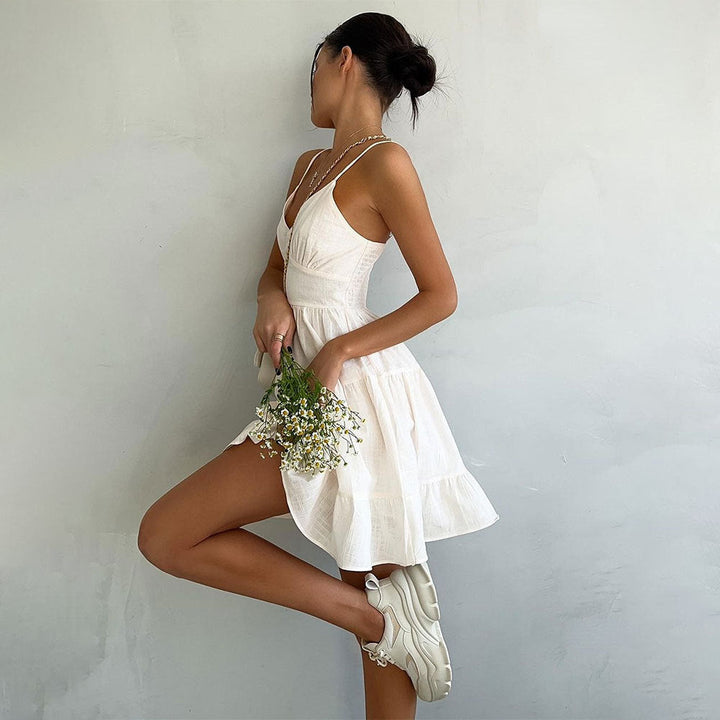 JUNIA™ – Robe Fluide Douce et Simple