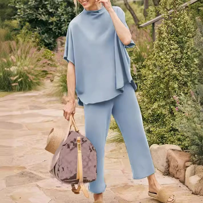 MARIELLA™ – Ensemble Loungewear Deux Pièces Détendu