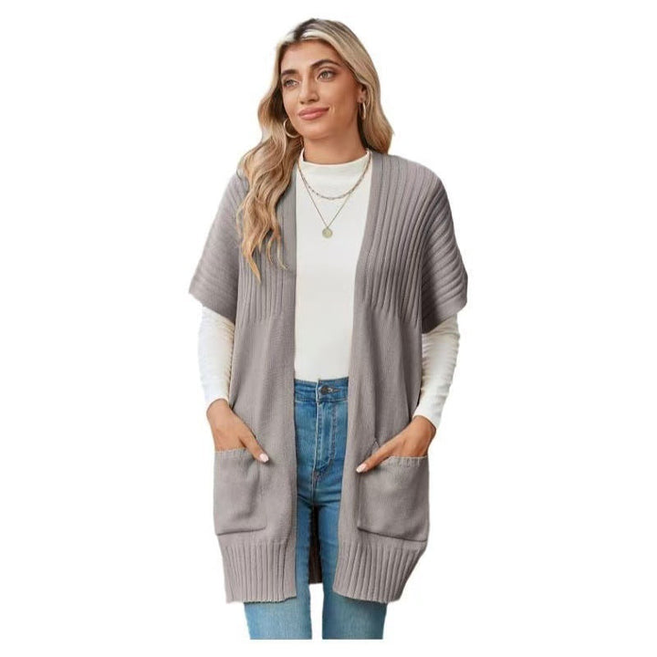 CASSAVA™ - Gilet léger en maille ouvert sur le devant