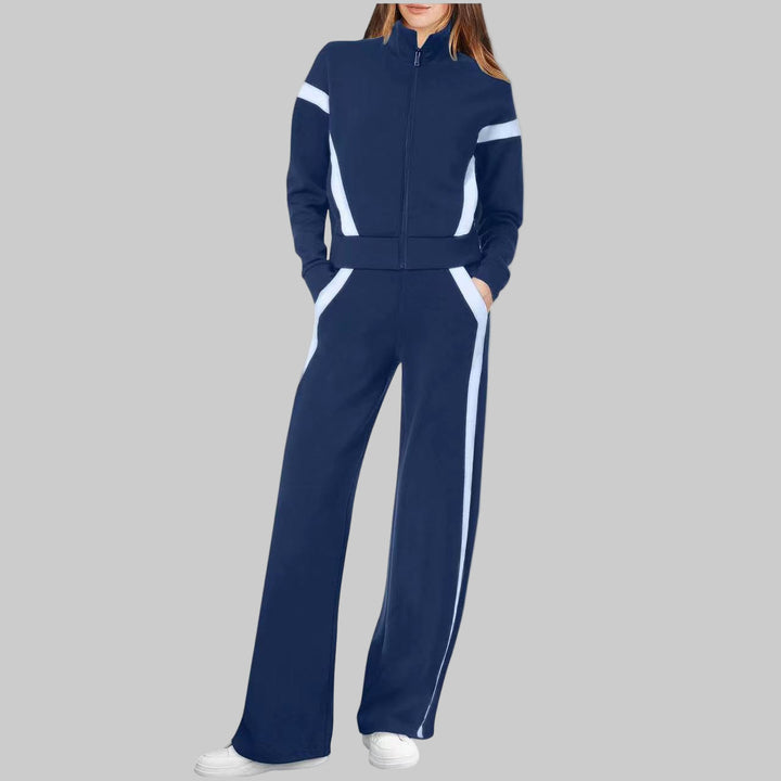 Ensemble décontracté haut à manches longues et pantalon de jogging QASU™