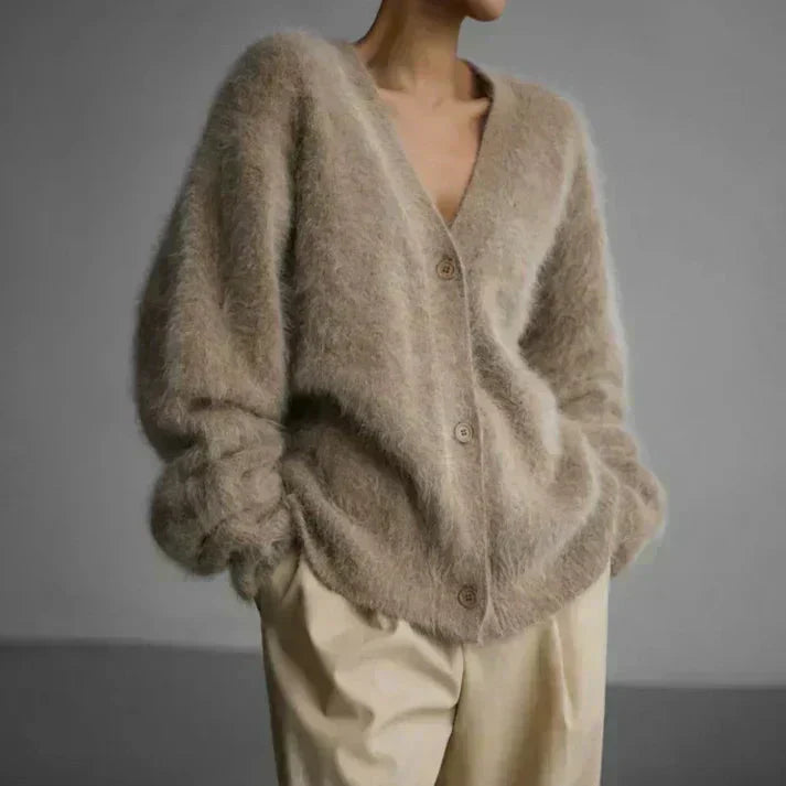 ADELE™ - Cardigan en Mohair Doux