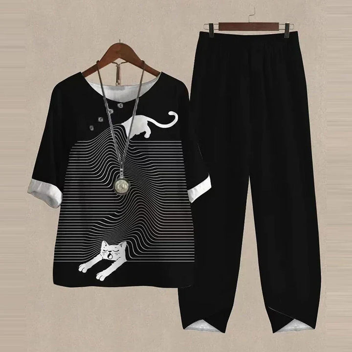 Patriarca | Ensemble haut et pantalon coupe ample