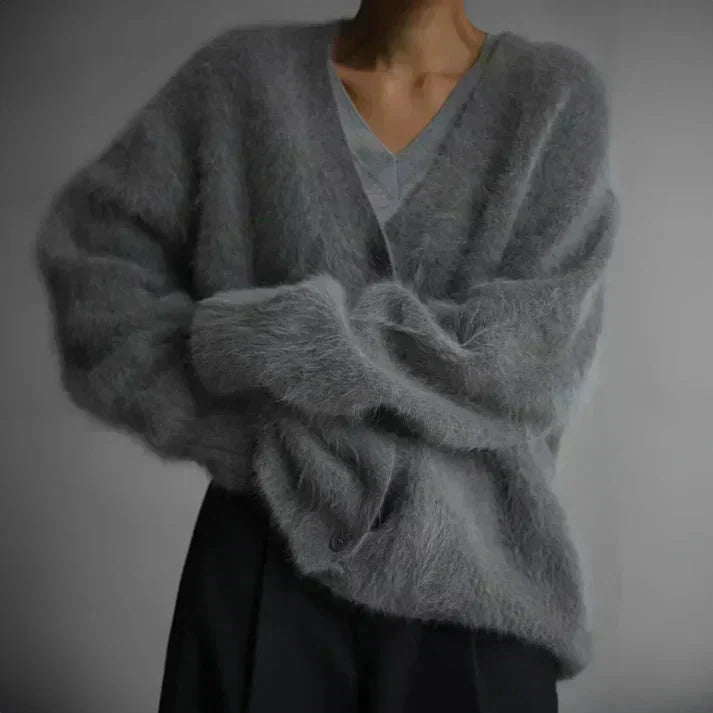 ADELE™ - Cardigan en Mohair Doux