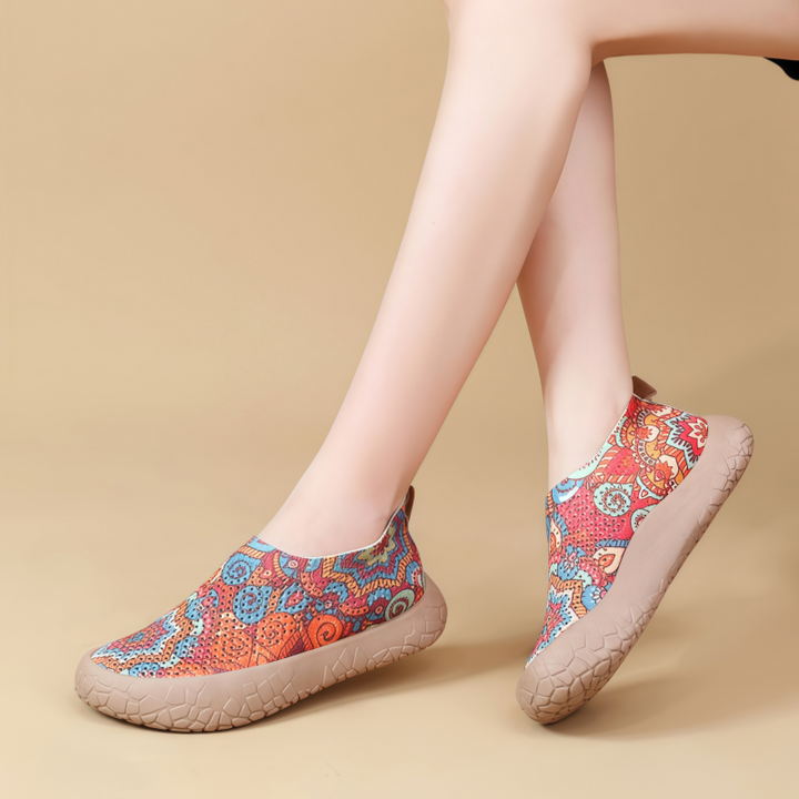 Joanne | Floral Comfort Slip-On Shoes